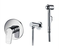 Гигиенический душ со смесителем WasserKRAFT Dill хром