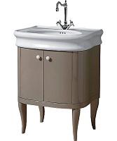 Тумба под раковину Simas Lante 59 см тортора глянцевая