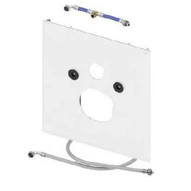 Нижняя стеклянная панель для установки унитаза-биде Duravit Senso Wash, цвет белый, Tece TECElux 9650103 (детальная фотография)