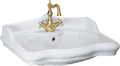 Раковина Migliore Impero 70 см белая - фото 1