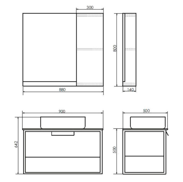 Схема (детальная фотография), подвесная, пристенная
