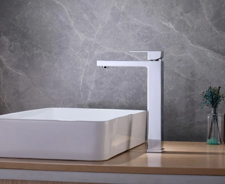 Смеситель для раковины Abber Daheim AF8211 однорычажный (детальная фотография), современные, hi-tech