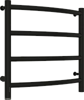 Полотенцесушитель электрический Сунержа Галант 4.0 50х50 см левый, черный матовый