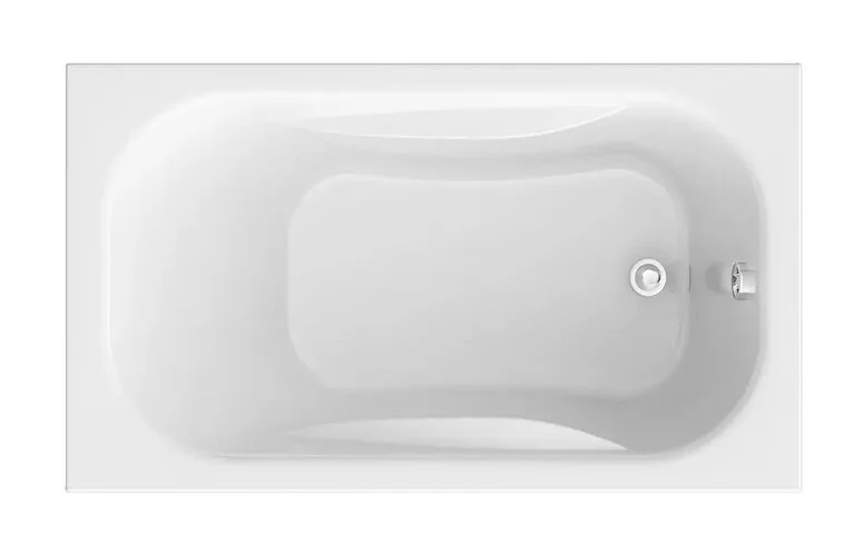 Ванна акриловая 1Marka Classic 120х70 см маленькая 01кл1270 А (детальная фотография), акриловые