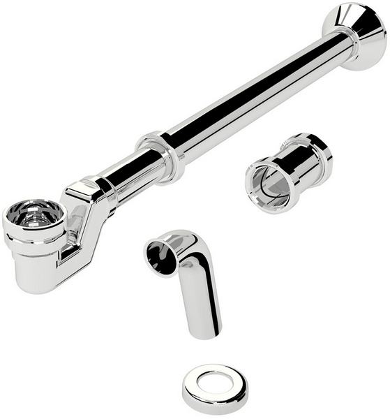 Сифон для ванны Devon & Devon хром AS06251DE3CR (детальная фотография)