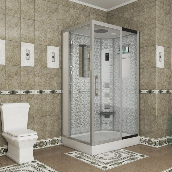 Душевая кабина Niagara Luxe 120х80 см правая 7711WR (детальная фотография), прямоугольные