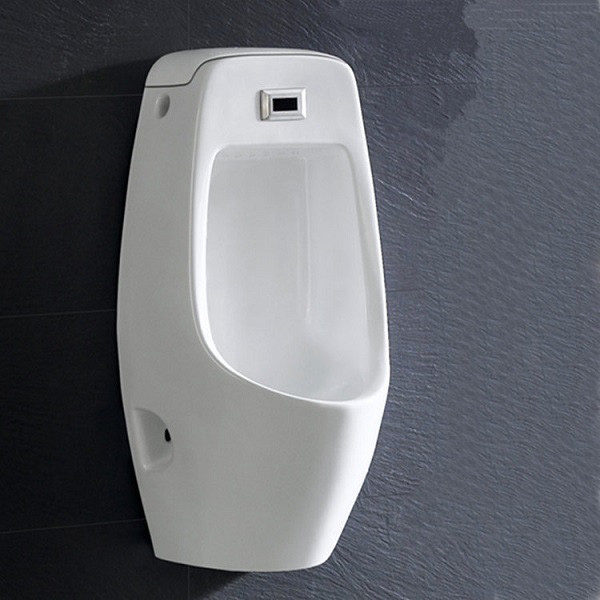 Писсуар подвесной Ceramalux сенсорный Х546P (детальная фотография), белые