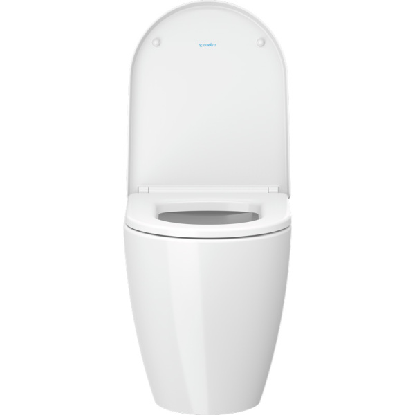 Унитаз напольный Duravit ME by Starck без покрытия 2169090000 (детальная фотография), без бачка, со скрытым бачком