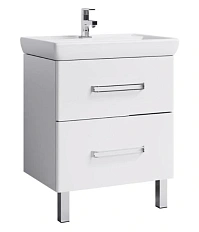 Тумба под раковину напольная Aqwella Нео 80 см белая