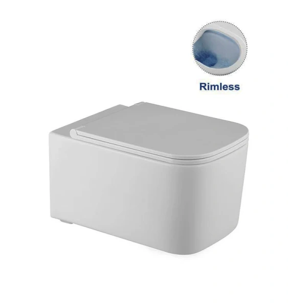 Унитаз подвесной Vincea Ultra VT1-32 безободковый (детальная фотография), подвесные, встраиваемые