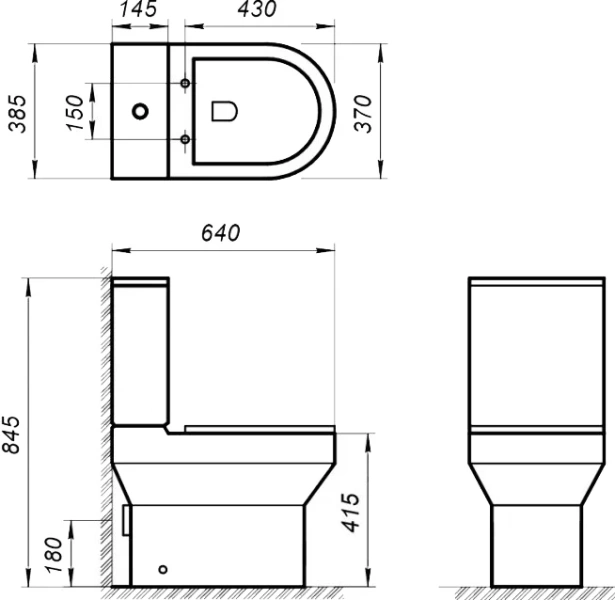 Бачок для унитаза BelBagno Norma белый BB339T (детальная фотография), в наличии index_1