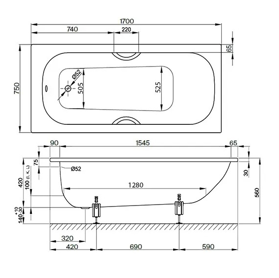 Схема (детальная фотография), 170x75 см