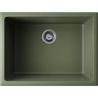 Мойка для кухни Omoikiri Okinoshima 61-U/I-OL 61 см olive