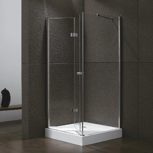 Душевой уголок Cezares Elena 90x90 см стекло прозрачное ELENA-W-AS-1-90-C-Cr (детальная фотография)