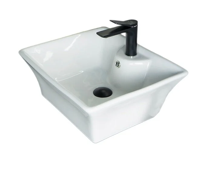 Раковина GID Geometrico N9108 49 см белая 51121 (детальная фотография)