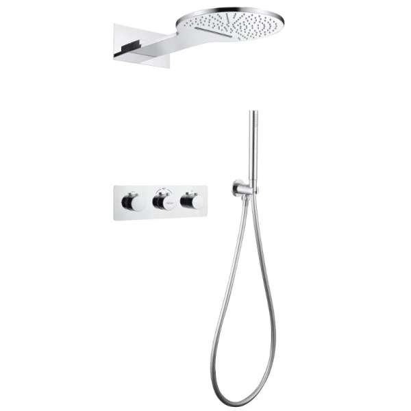 Душевой комплект Abber Wasser Kreis хром AF8151 (детальная фотография)