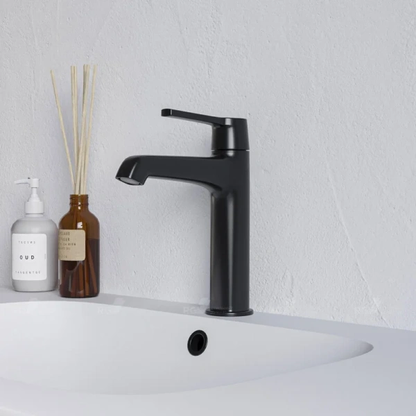 Смеситель для раковины RGW Shower Panels SP-301B черный 511405301-04 (детальная фотография)