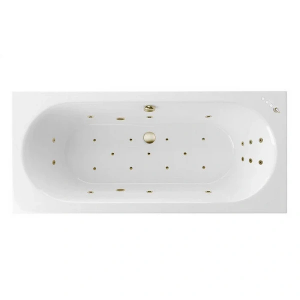 Ванна гидромассажная Excellent Oceana Ultra 180 x 80 см, белый/бронза, WAEX.OCE18.ULTRA.BR (детальная фотография)