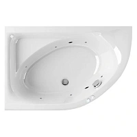Ванна гидромассажная Excellent Aquarella Soft 150 x 100 см, левая, белый/хром, WAEX.ARL15.SOFT.CR