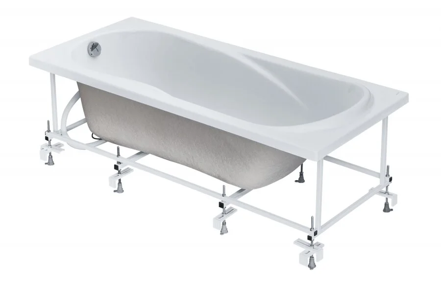 Ванна акриловая Santek Каледония 1.WH30.2.383, 150 х 75 см (детальная фотография), прямоугольные