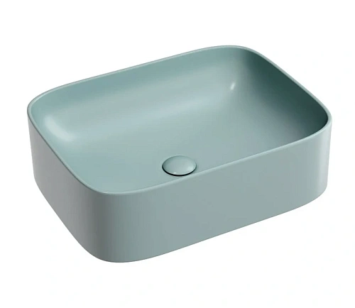 Раковина Ceramica Nova Element 50 см зеленая - фото 9