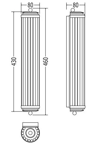 Светильник для ванной Devon&Devon Chicago 2 (детальная фотография), по запросу