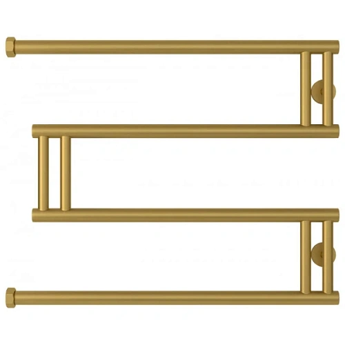 Полотенцесушитель водяной Сунержа High-Tech+ 65х50 см матовое золото - фото 9