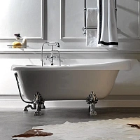 Ванна отдельностоящая ножки цвет хром 170х77 Kerasan Retro