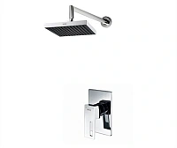 Душевой комплект WasserKRAFT Alme хром