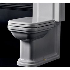 Чаша для унитаза-компакта Kerasan Waldorf белая