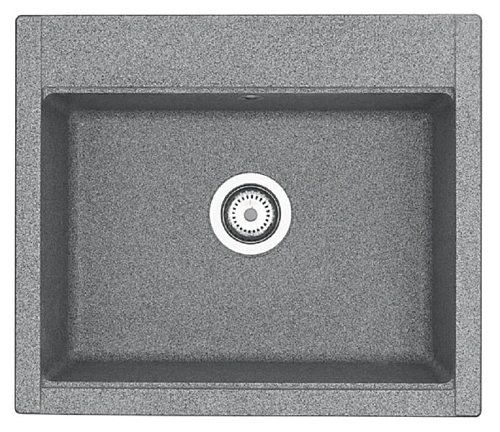 Мойка для кухни Акватон Делия 60 см серая - фото 6