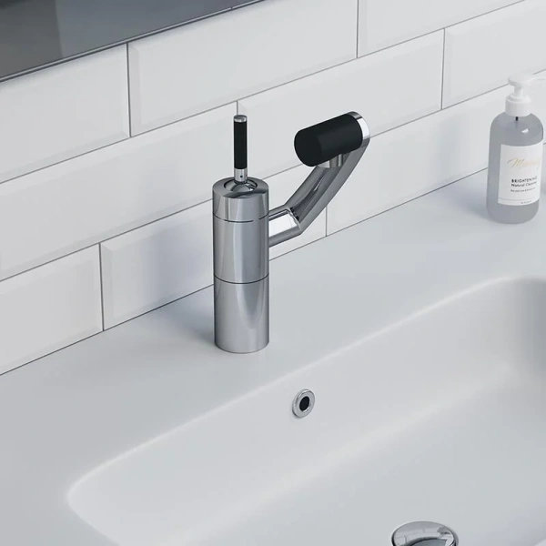 Смеситель для раковины Damixa Arc 290217464 (детальная фотография), округлая форма