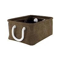 Корзина для белья WasserKRAFT Abens темно-коричневая