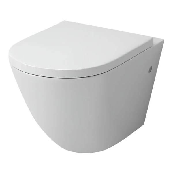 Унитаз подвесной Grossman GR-4411 с тонкой крышкой (детальная фотография)