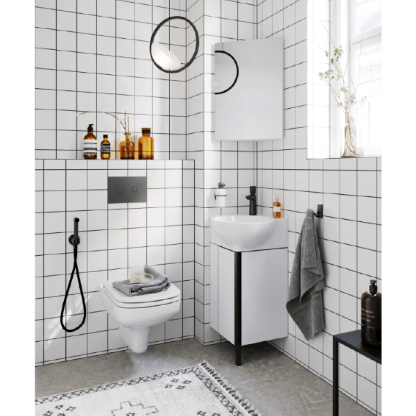 Зеркальный шкаф Aqwella Rio 34 см угловой Rio.04.33 (детальная фотография), навесные, угловые