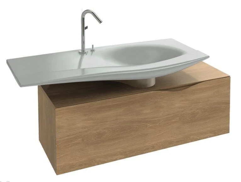 Тумба под раковину Jacob Delafon Stillness 120 EB2001 (детальная фотография), современная, hi-tech