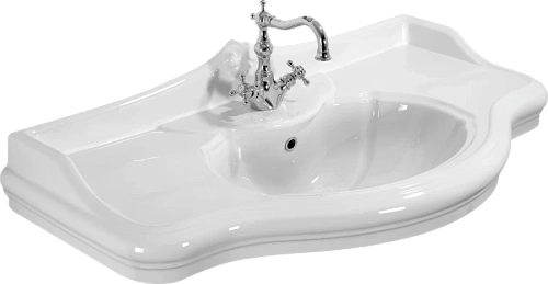 Раковина Migliore Impero 110 см керамическая - фото 2