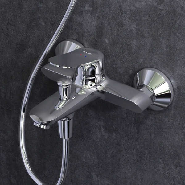 Душевой комплект Am.Pm Sunny хром F40885C14 (детальная фотография), душевые комплекты, наборы index_1