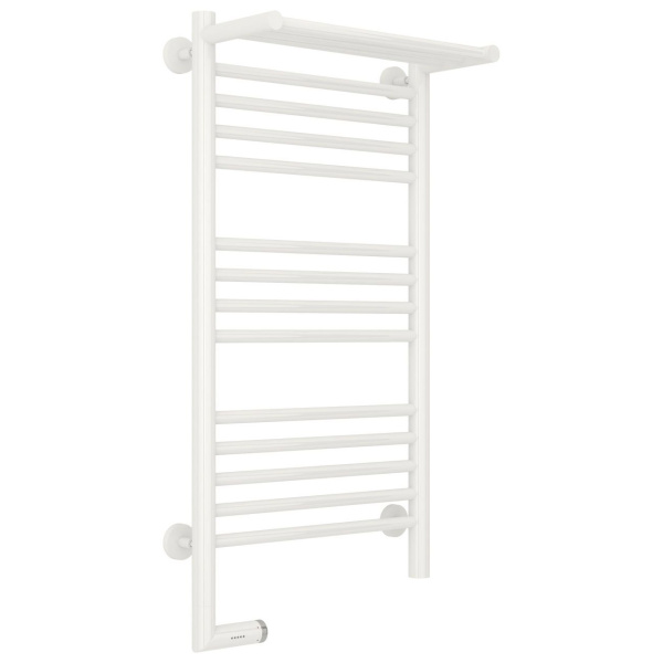 Полотенцесушитель электрический левый, с полкой цвет белый Сунержа Богема 2.0 800х400 12-5206-8040 (детальная фотография)