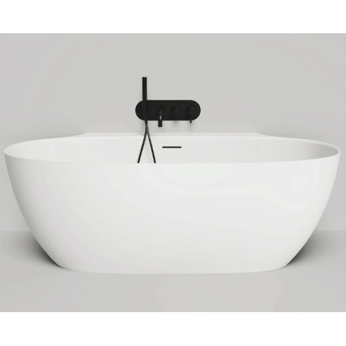 Ванна из искусственного камня Salini Alda Wall 170x90 см белый глянцевый 101915G (детальная фотография), искусственный камень