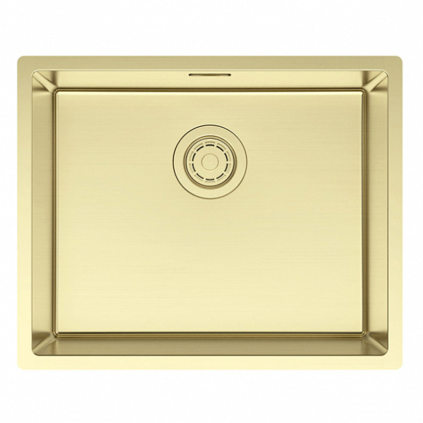 Мойка для кухни Paulmark Lassan 54 см светлое золото LA54-LG (детальная фотография)