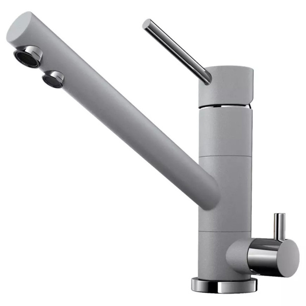 Смеситель для питьевой воды Omoikiri Tonami GR leningrad grey 4994223 (детальная фотография)