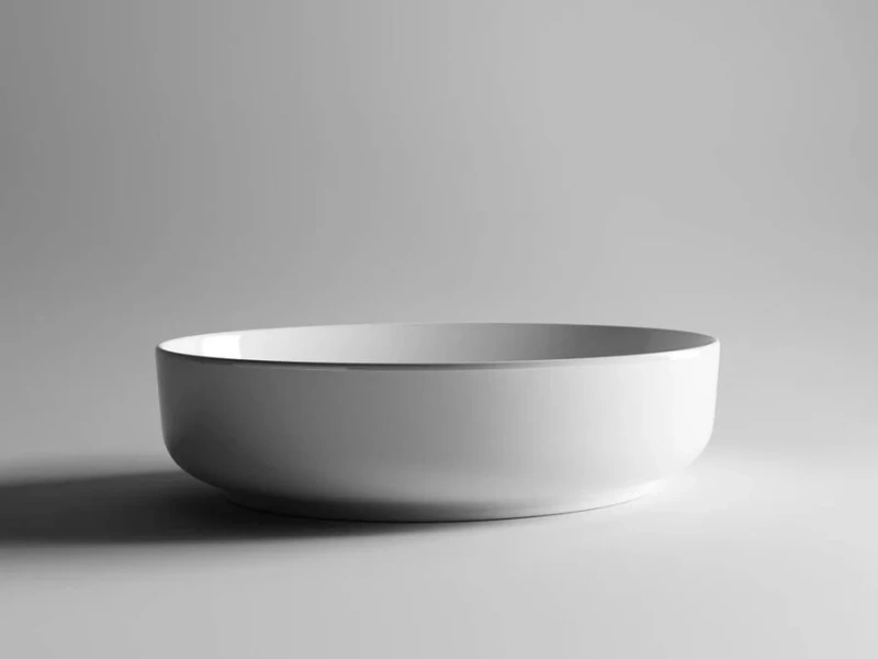 Раковина накладная Ceramica Nova Element 55 см овальная CN5002 (детальная фотография), белые