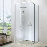 Душевой уголок BERGES Solo 90x90 см профиль хром