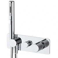 Смеситель Allen Brau Liberty 5.33009-00 для ванны и душа, с душевым гарнитуром, цвет хром