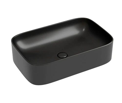 Раковина Ceramica Nova Element 60 см черная матовая - фото 2