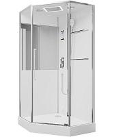 Душевая кабина Black&White Galaxy 100x100 см c паром