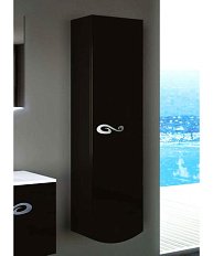 Пенал, черный La Beaute CHER, петли справа