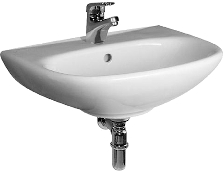 Раковина с отверстием под смеситель Jika ZETA 8.1039.1.000.104.9	 8103910001049 (детальная фотография)