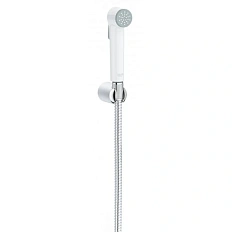 Гигиенический душ с держателем и шлангом Grohe Tempesta-F белый